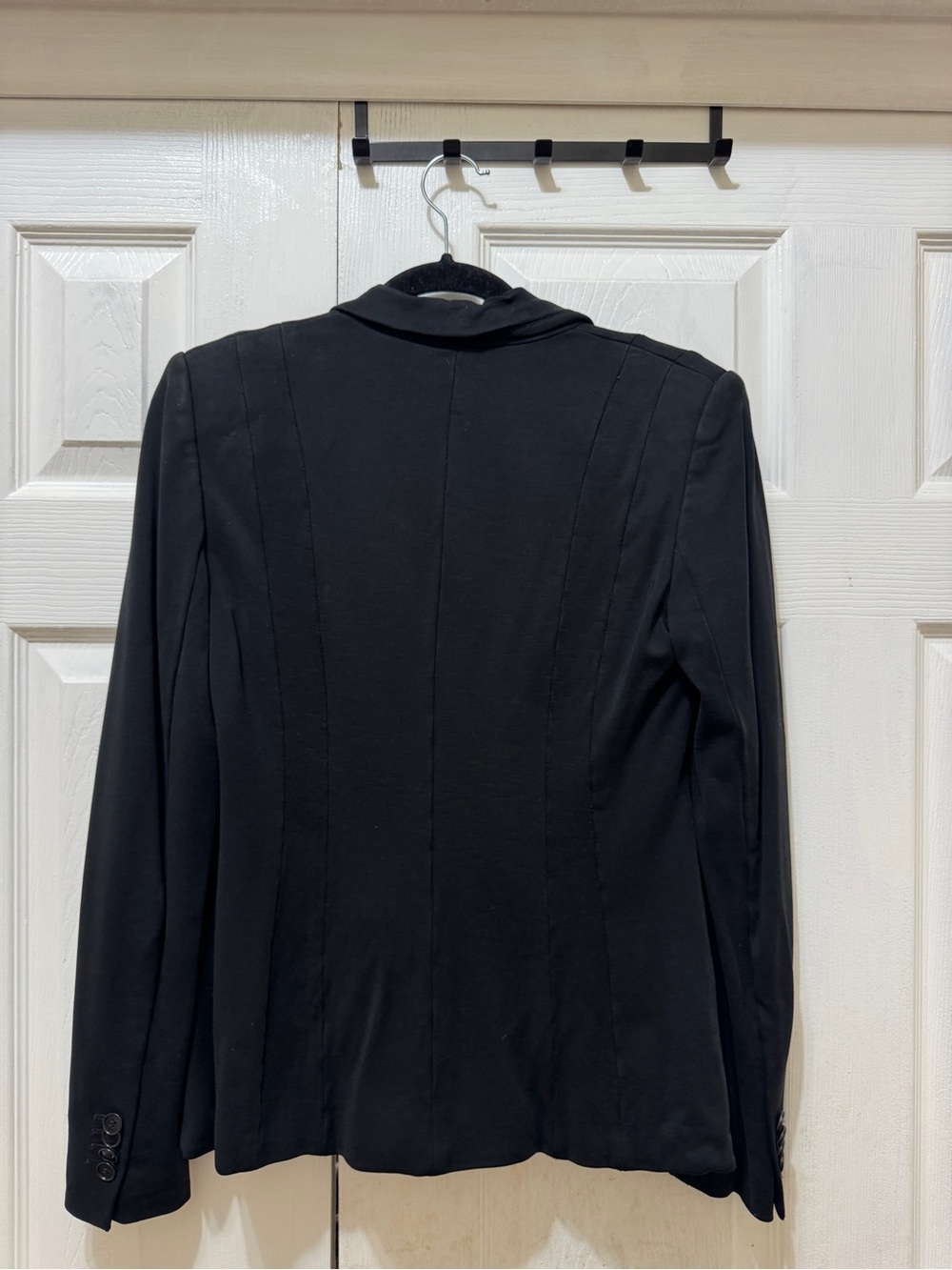Ann Taylor Black Single-Button Tailored Blazer - Picture 7 of 12